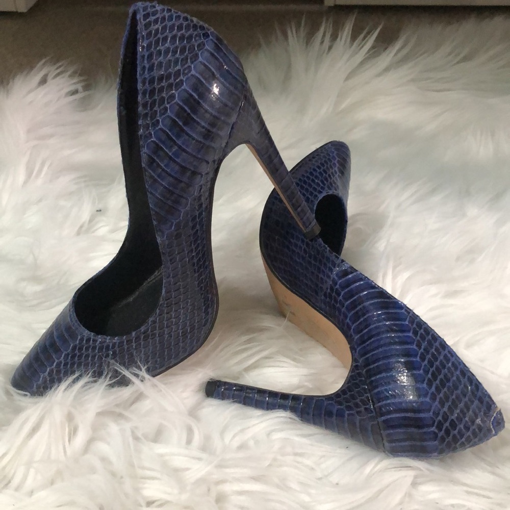 Aldo Leather 3.5 Inch Heels